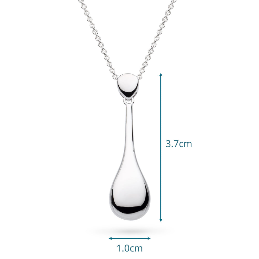 Kit Heath Coast Pebbles Smooth Elegant Necklace size