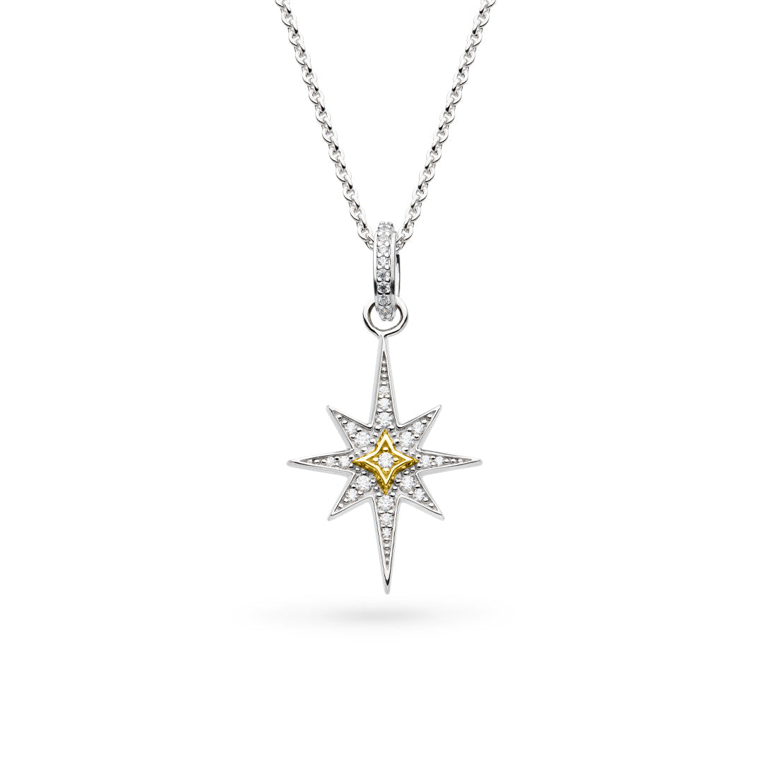 Kit Heath Céleste North Star Golden Two-Tone Midi Necklace