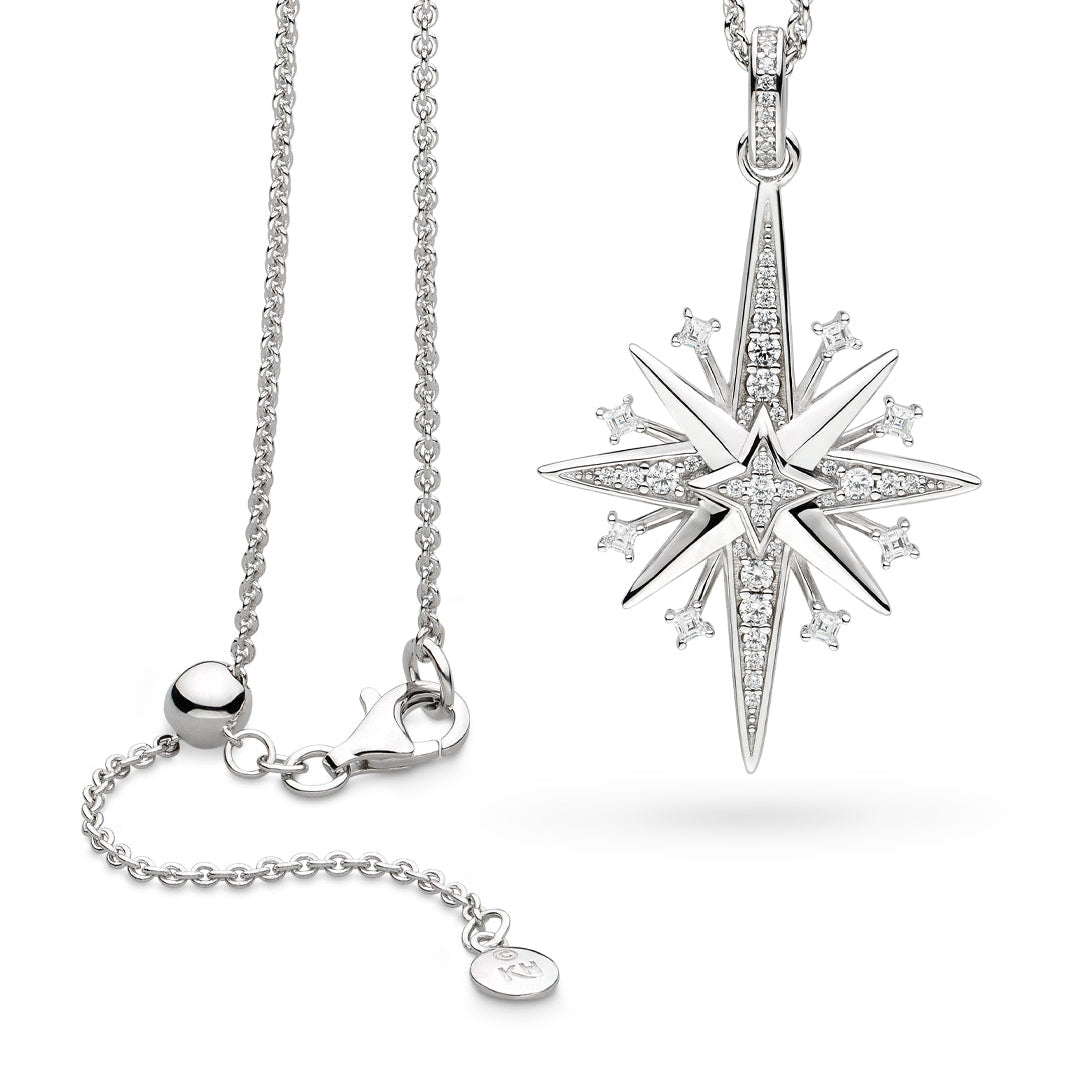 Kit Heath Céleste North Starburst Grande Slider Necklace chain