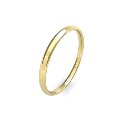 Traditional Court Ladies Heavy Weight Wedding Bands