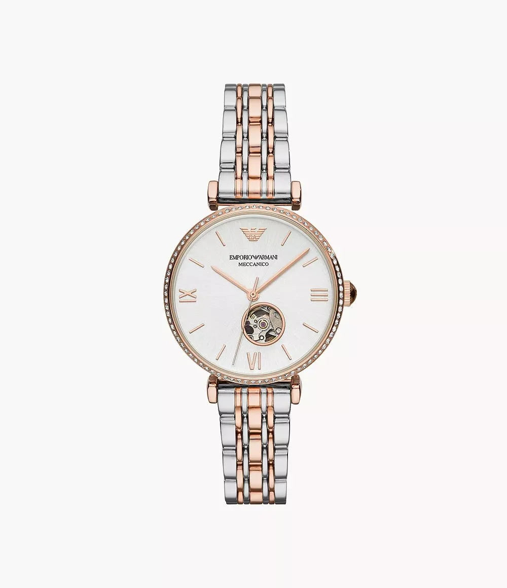 Emporio Armani Ar60019 Womens Meccanico Watch