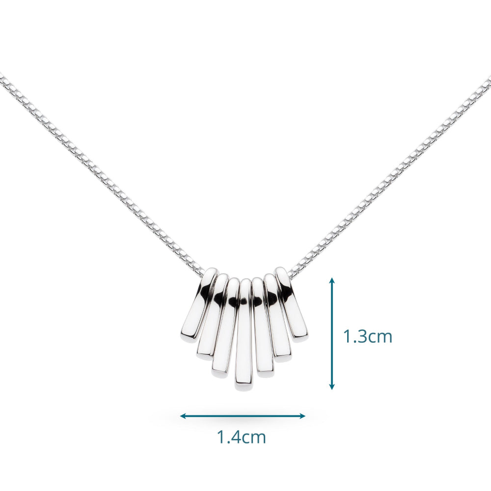 Kit Heath Array Dangle Necklace DIMENSIONS