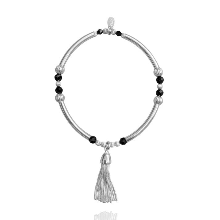 Dollie Jewellery Dark Skies Tassel Bracelet B0217
