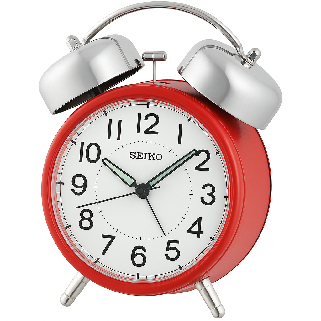 Seiko Bell Alarm Clock QHK0623R