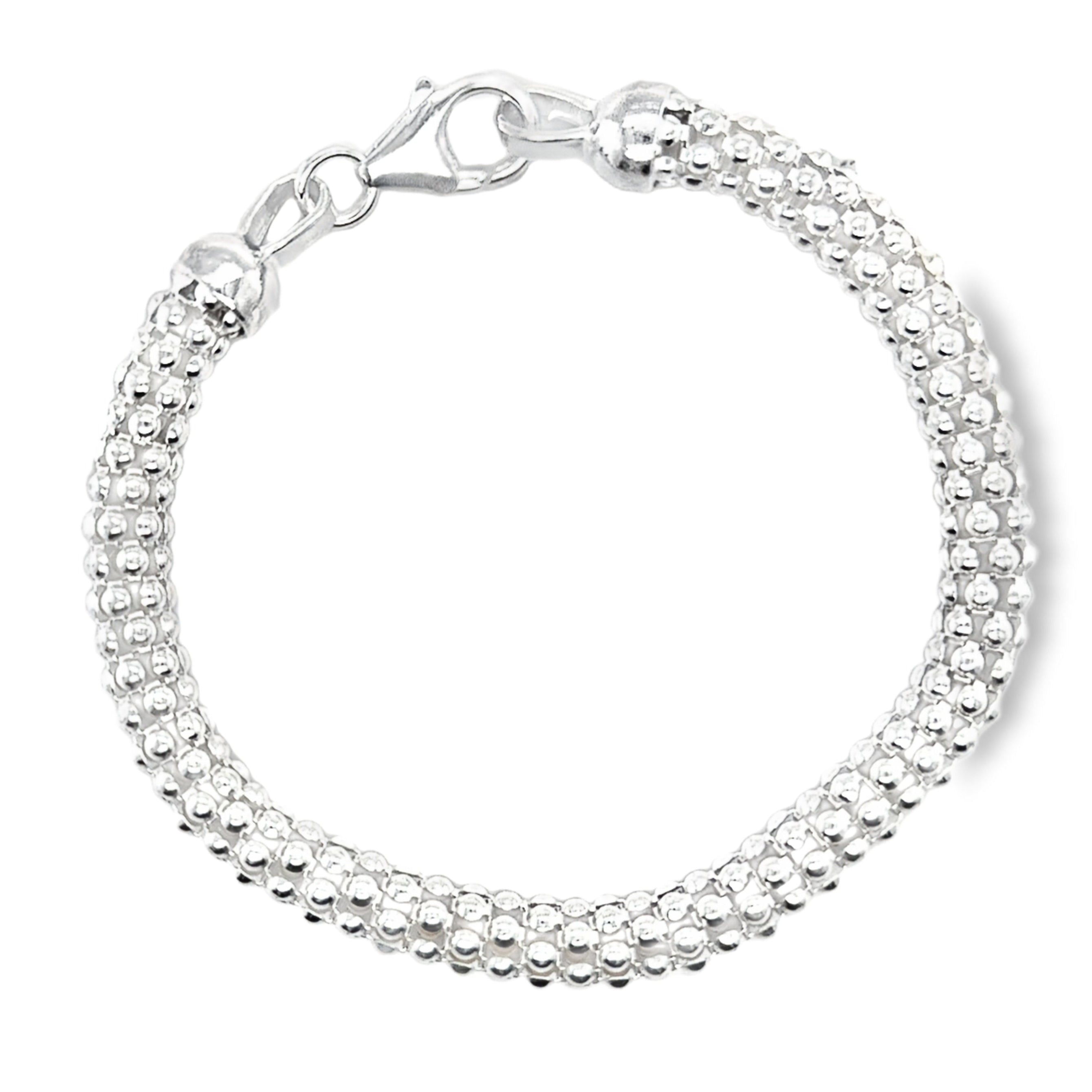 Sterling Silver Mesh Bracelet