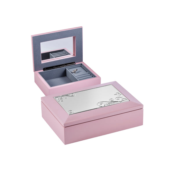 Pink Musical Jewellery Box