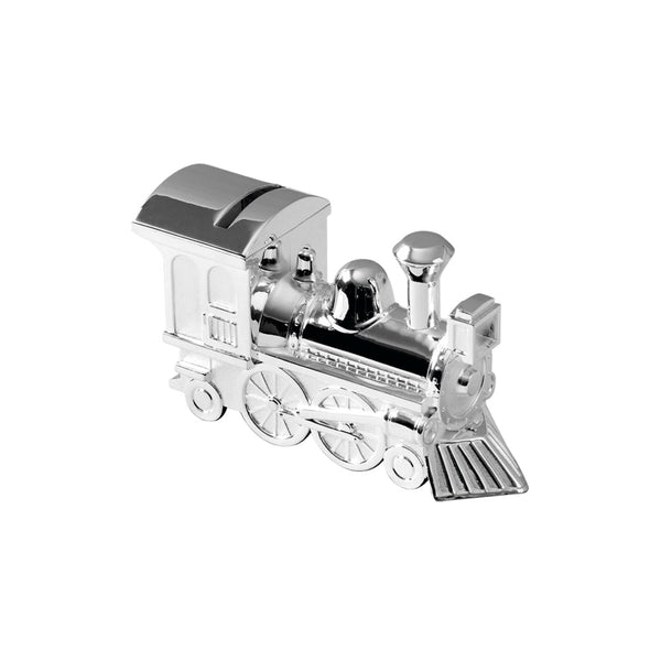 Silver Plated Locomotive Money Box 2249
