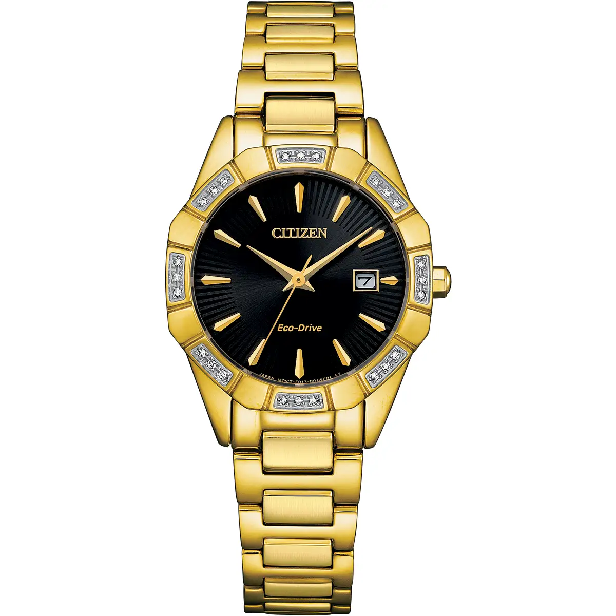 Citizen Eco Drive Ladies Diamond Watch EW2652-55E
