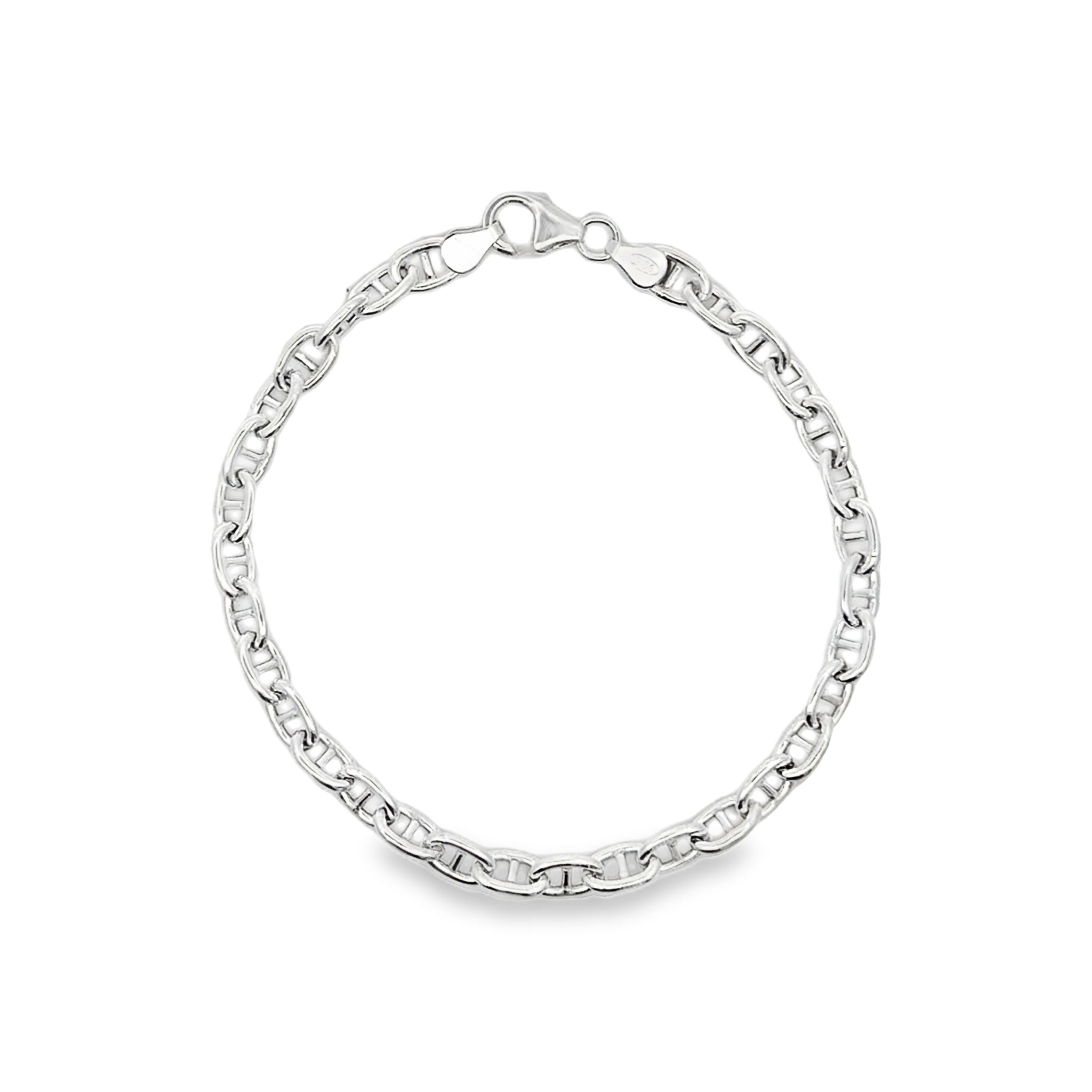 Silver Marine Link Bracelet
