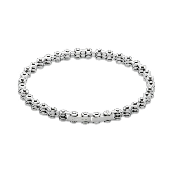 Unique & Co Men's Steel Bike Chain Bracelet LAB190