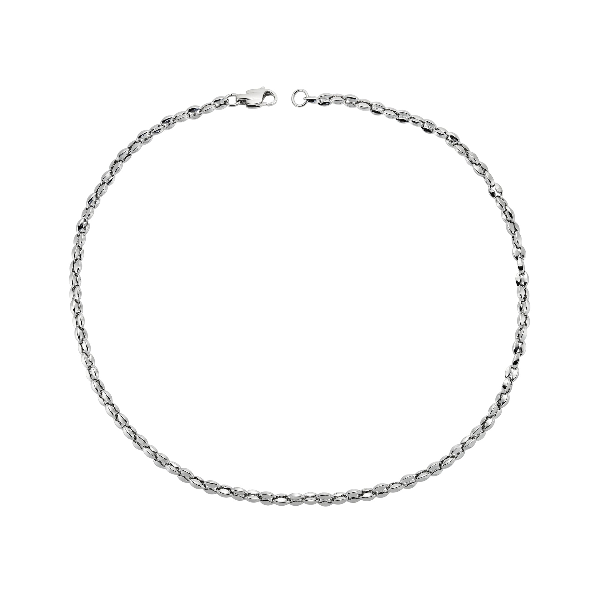 Unique & Co Men's Steel Link Necklace LAK-296