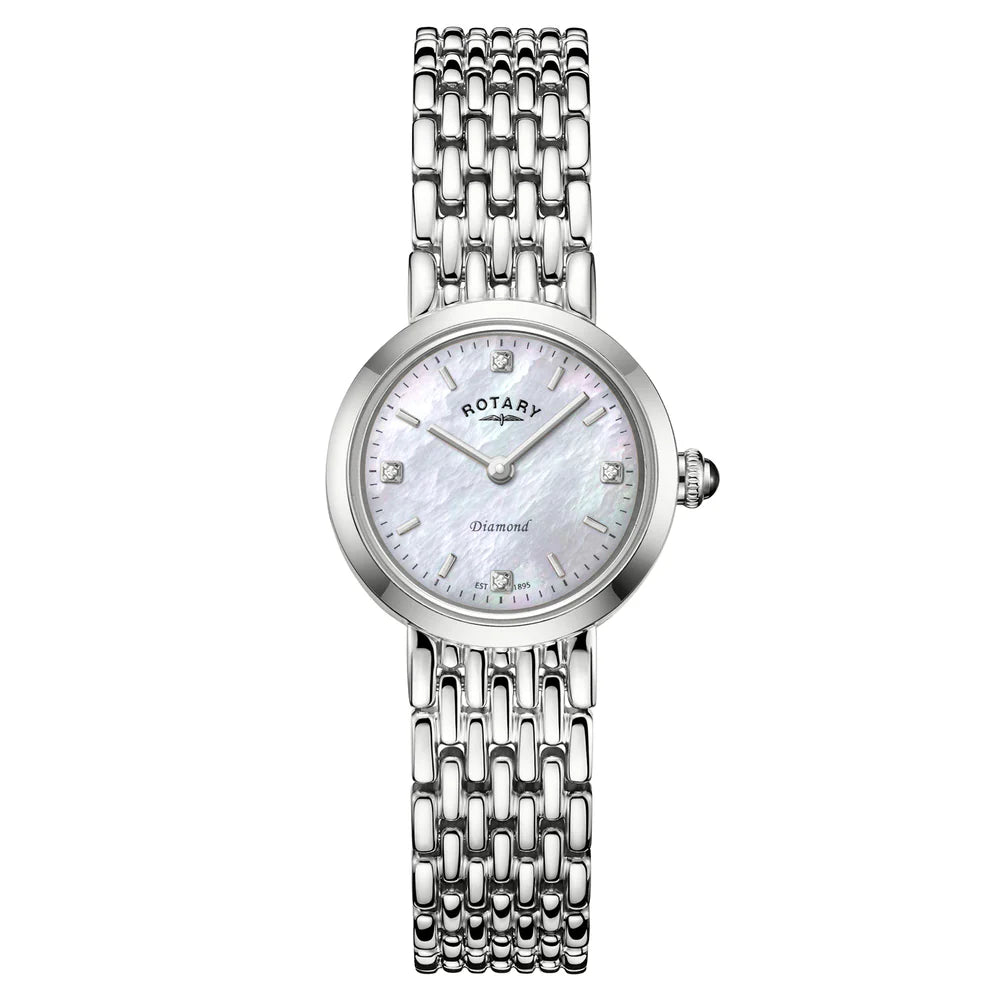 Rotary Heritage Diamond Ladies Bracelet Watch LB00899/07/D