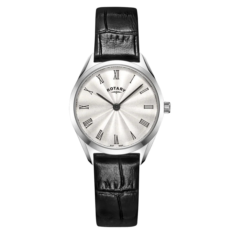 Rotary Ultra Slim Ladies Strap Watch LS08010/01