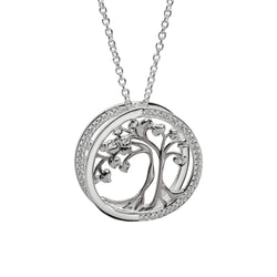 Unique & Co Sterling Silver Tree of Life  Pendant MK-781SIL