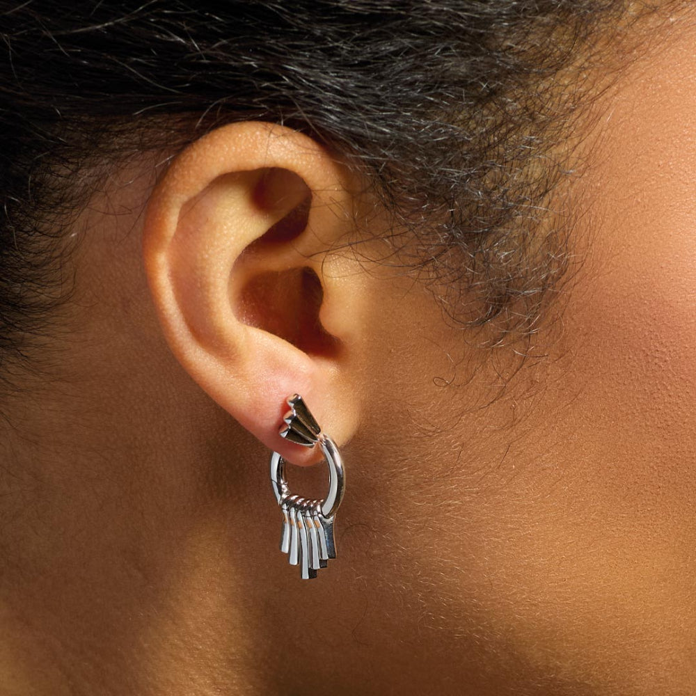 Kit Heath Array Dangle Hoop Drop Earring MODEL