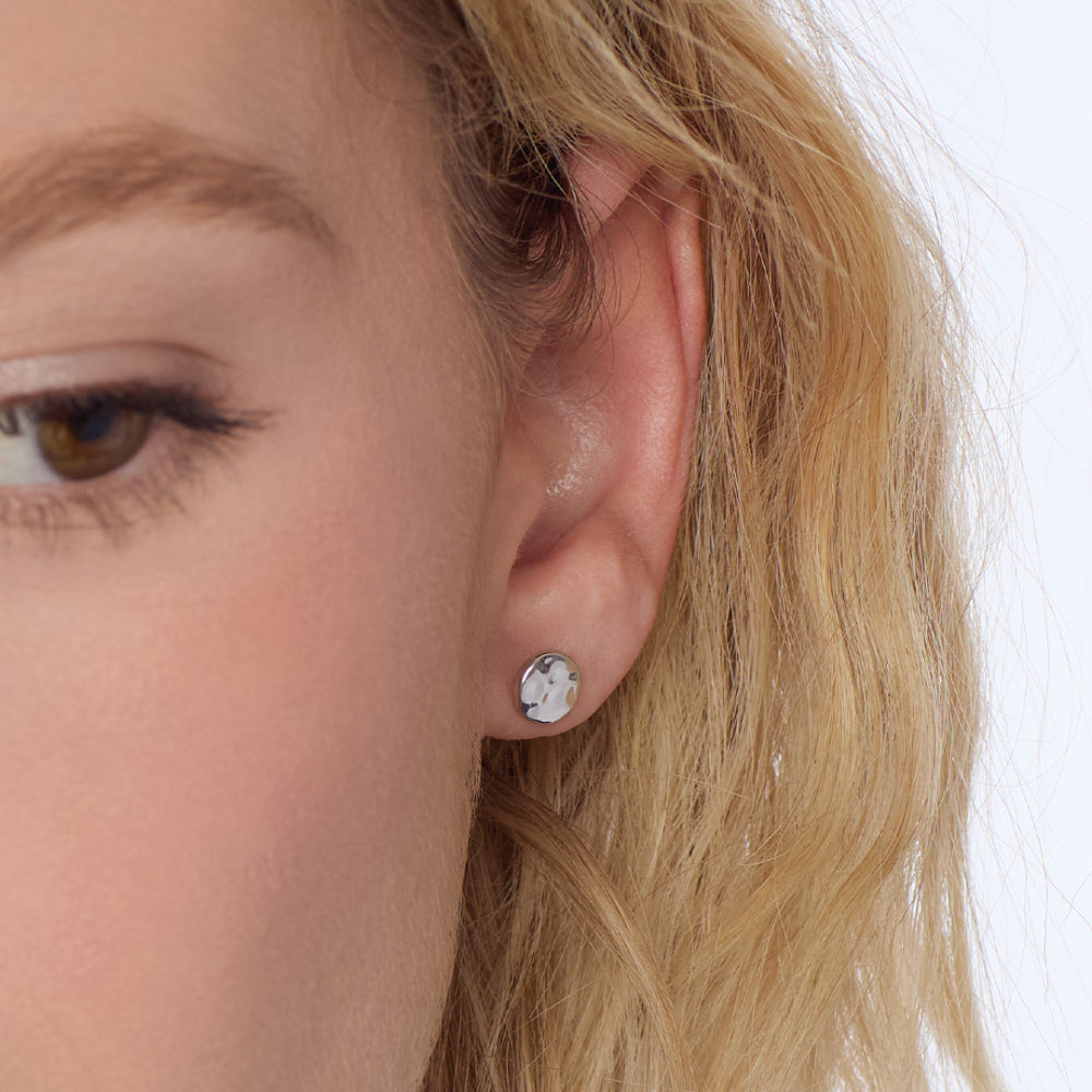 Kit Heath Mirage Reflect Round Disc Stud Earring MODEL