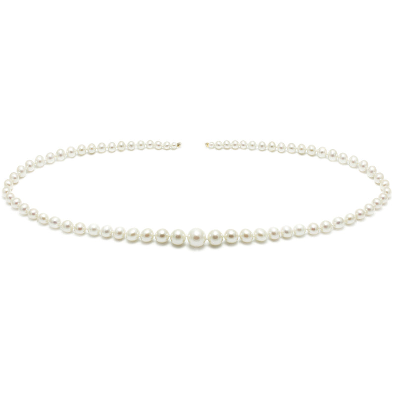 Graduated Cultured Fresh Water Pearl Necklace Striacroft Jewellers