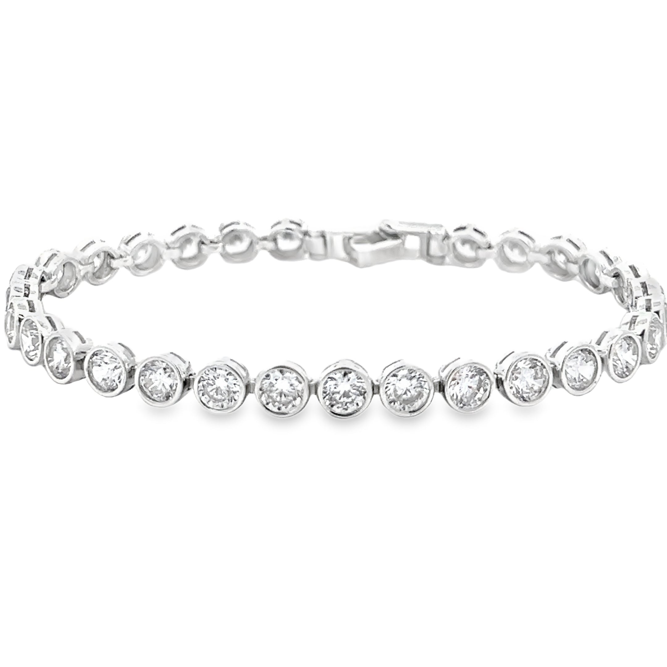 Sterling Silver 5mm CZ Tennis Bracelet