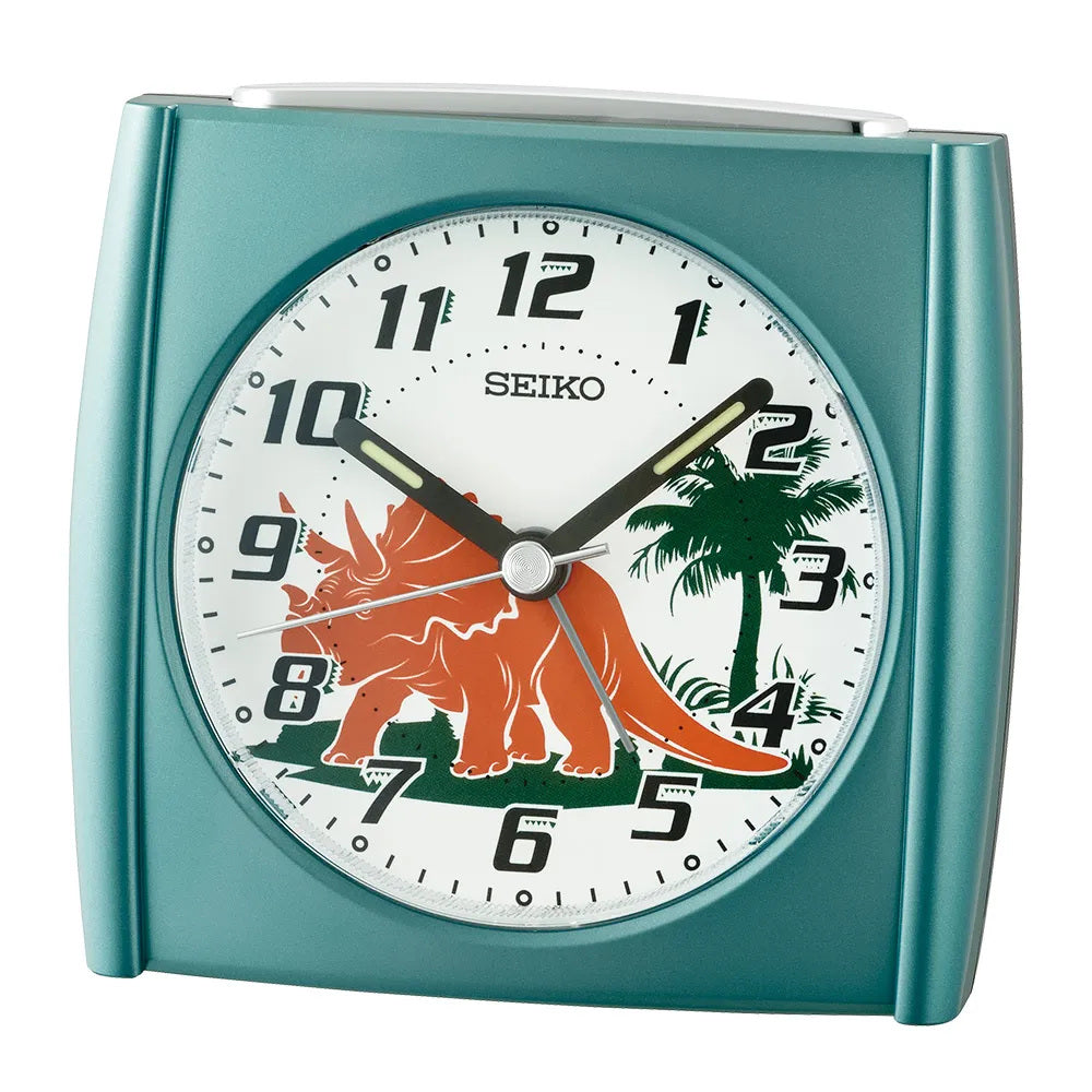 Seiko Beep Dinosaur Alarm Clock QHE212M