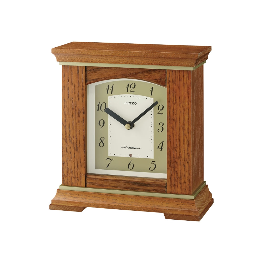 Seiko Dual Melody Mantle Clock QXW249B