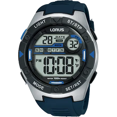 Lorus Men's Digital Sports Chronograph Watch R2395MX9