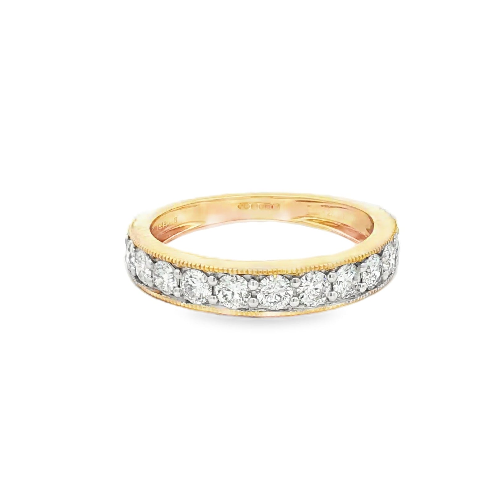 Diamond 13 Stone Eternity Ring 1.00ct 9ct Gold