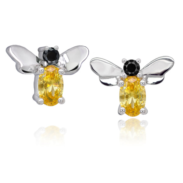The Real Effect Bumble Bee Earrings RE48974