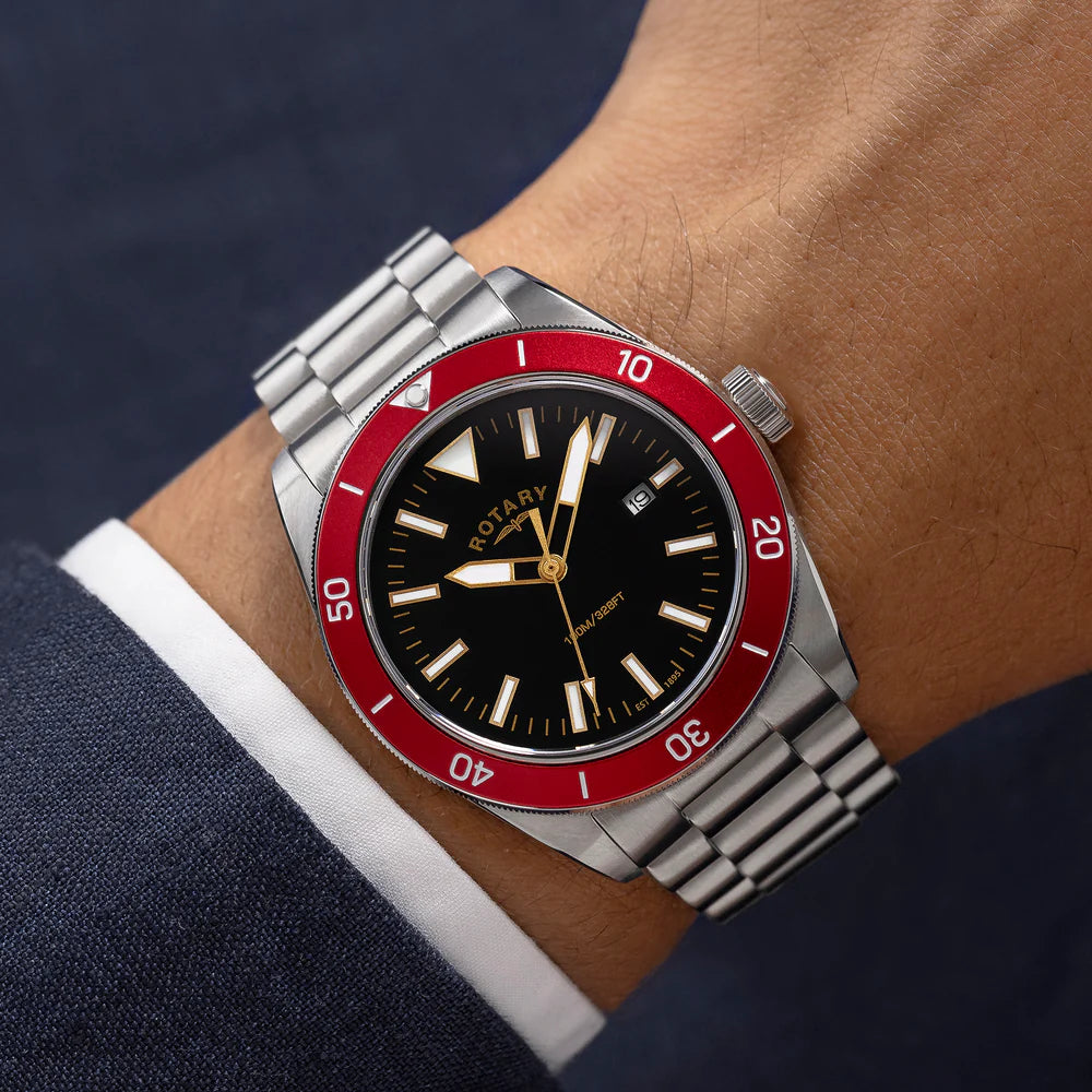 Rotary Apex 100 Men's Bracelet Watch RGB10001/98 MODEL