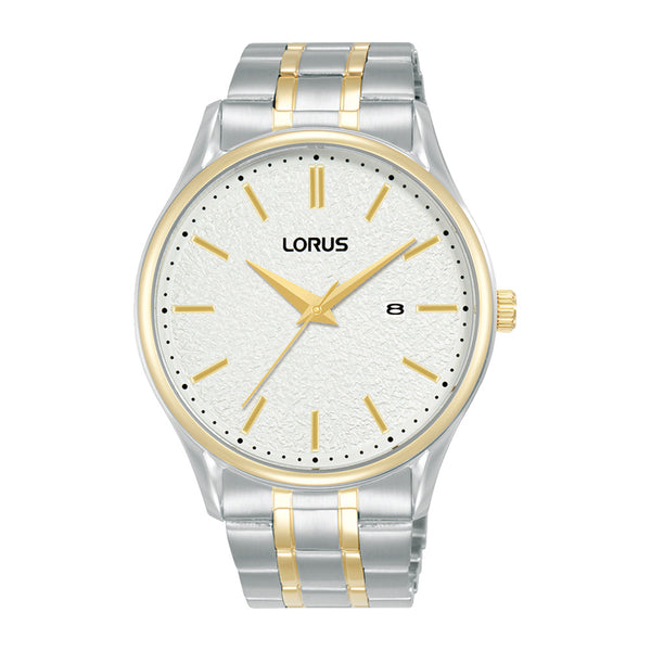 Lorus Men's Classic Two Tone Bracelet Watch RH932QX9