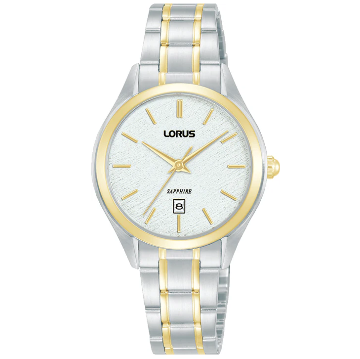 Lorus Ladies Classic Two Tone Bracelet Watch RJ290BX9