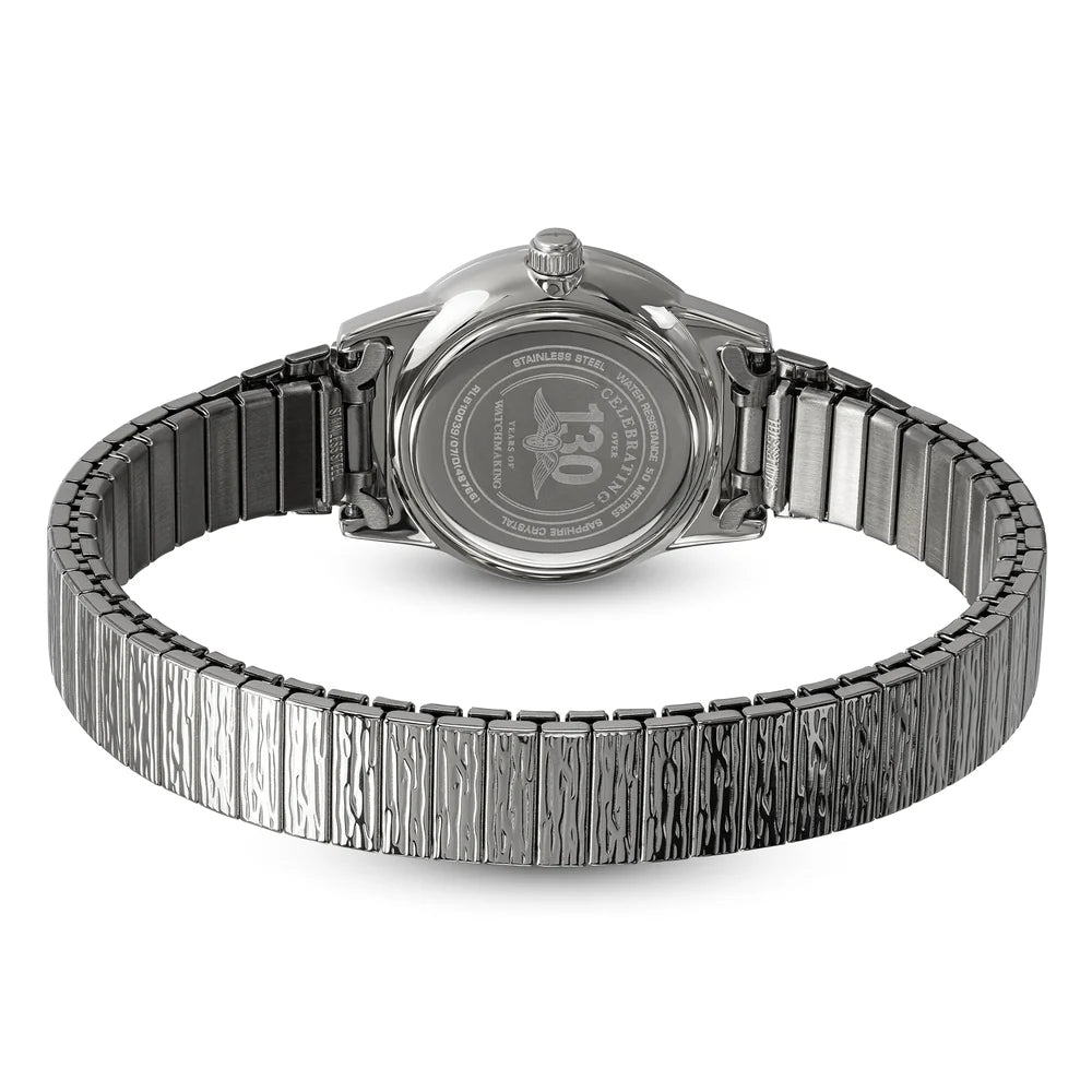Rotary Heritage Altera Diamond Ladies Silver Tone Expansion Bracelet Watch RLB10039/07/D REAR