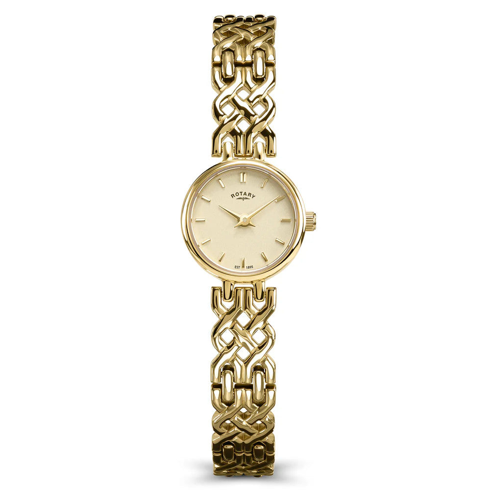 Rotary Ladies1895 Champagne Dial Bracelet Watch RLB10046/03
