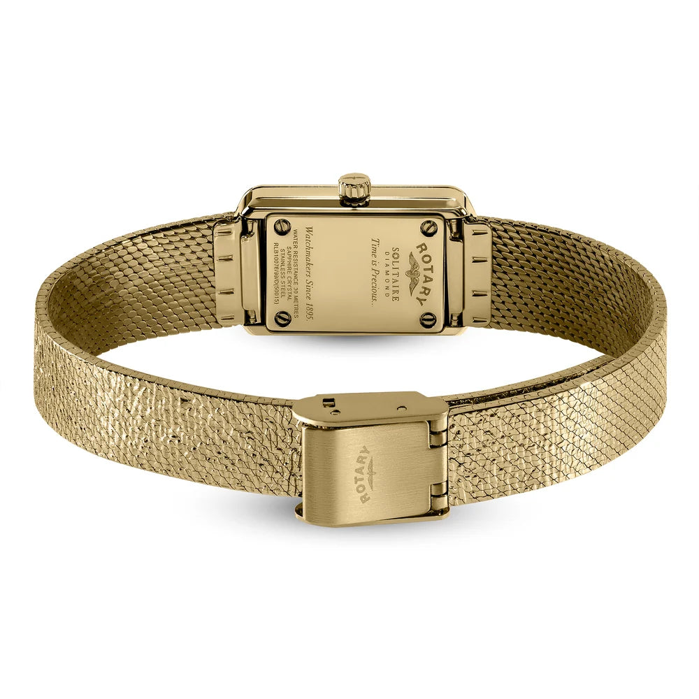 Rotary Solitaire Ladies Bracelet Watch RLB10078/99/D REAR