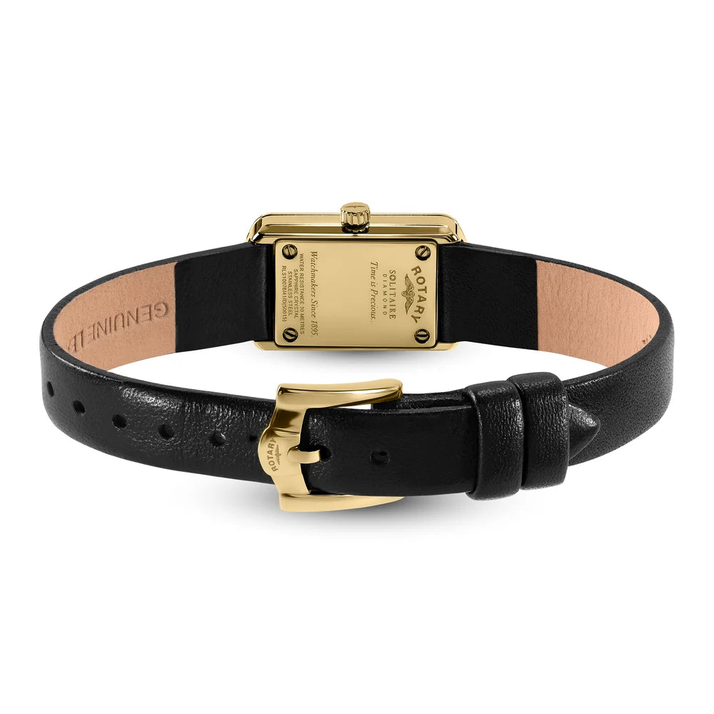 Rotary Solitaire Ladies Strap Watch RLS10076/41/D REAR