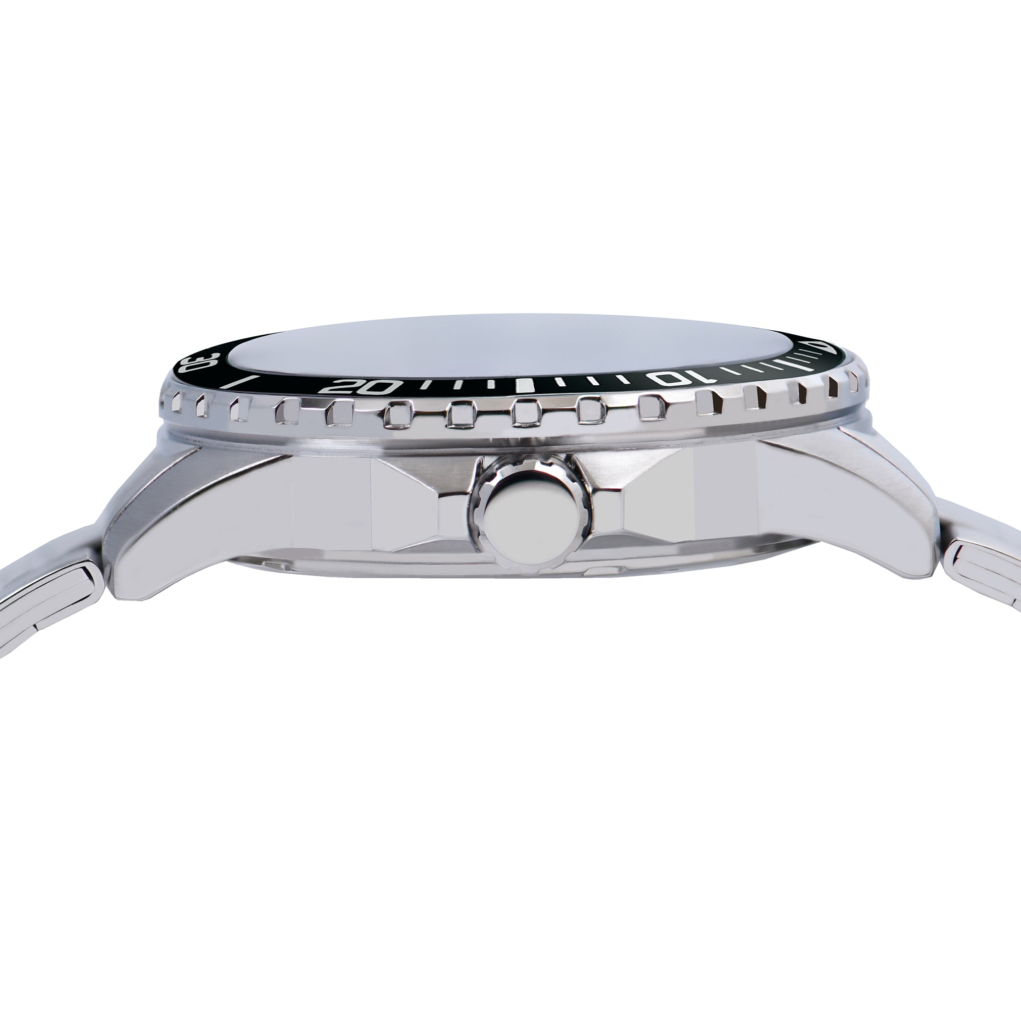 Lorus Men's Solar Silver Tone Bracelet Watch RX305BX9 profile