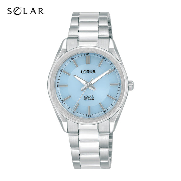 Lorus Ladies Solar Silver Tone Bracelet Watch RY511AX9