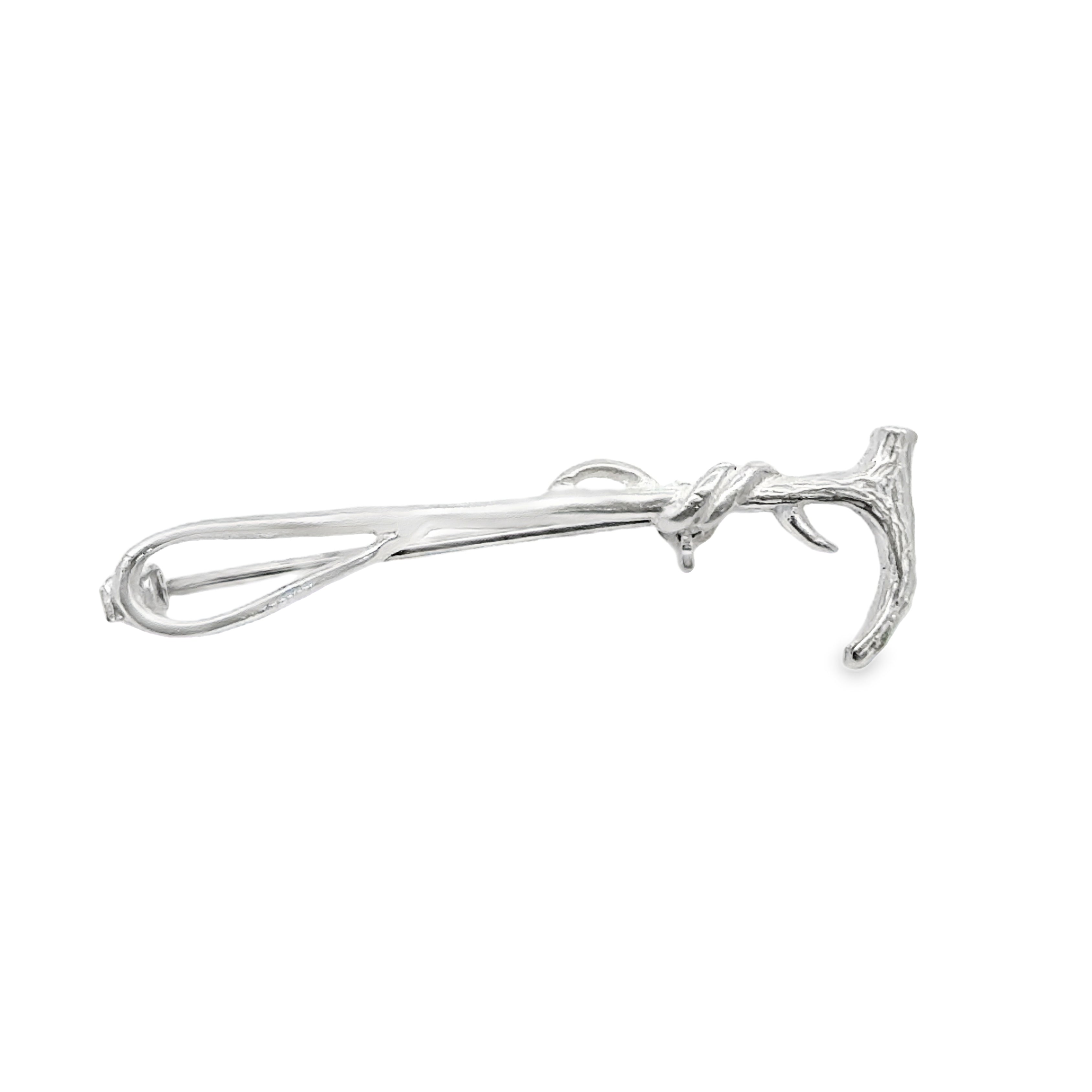 Sterling Silver Riding Crop Brooch