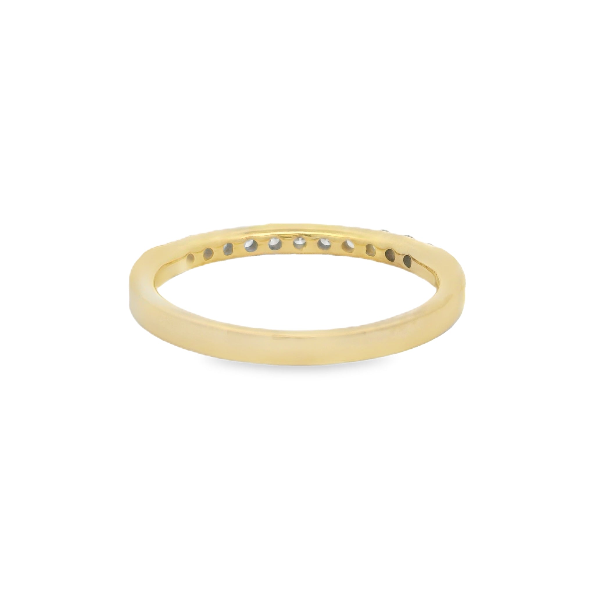Diamond 11 Stone Eternity Ring 0.27ct 18ct Gold