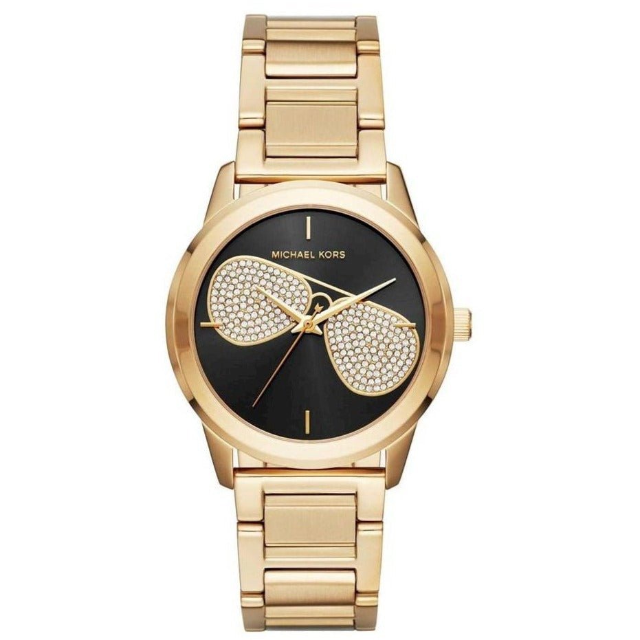 Michael Kors Mk3647 Ladies Hartman Yellow Gold Watch