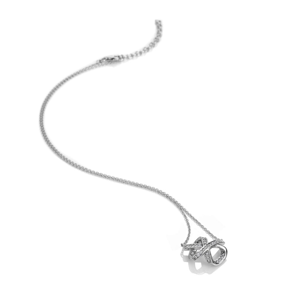 Hot Diamonds Aurora Necklace DN224 side view