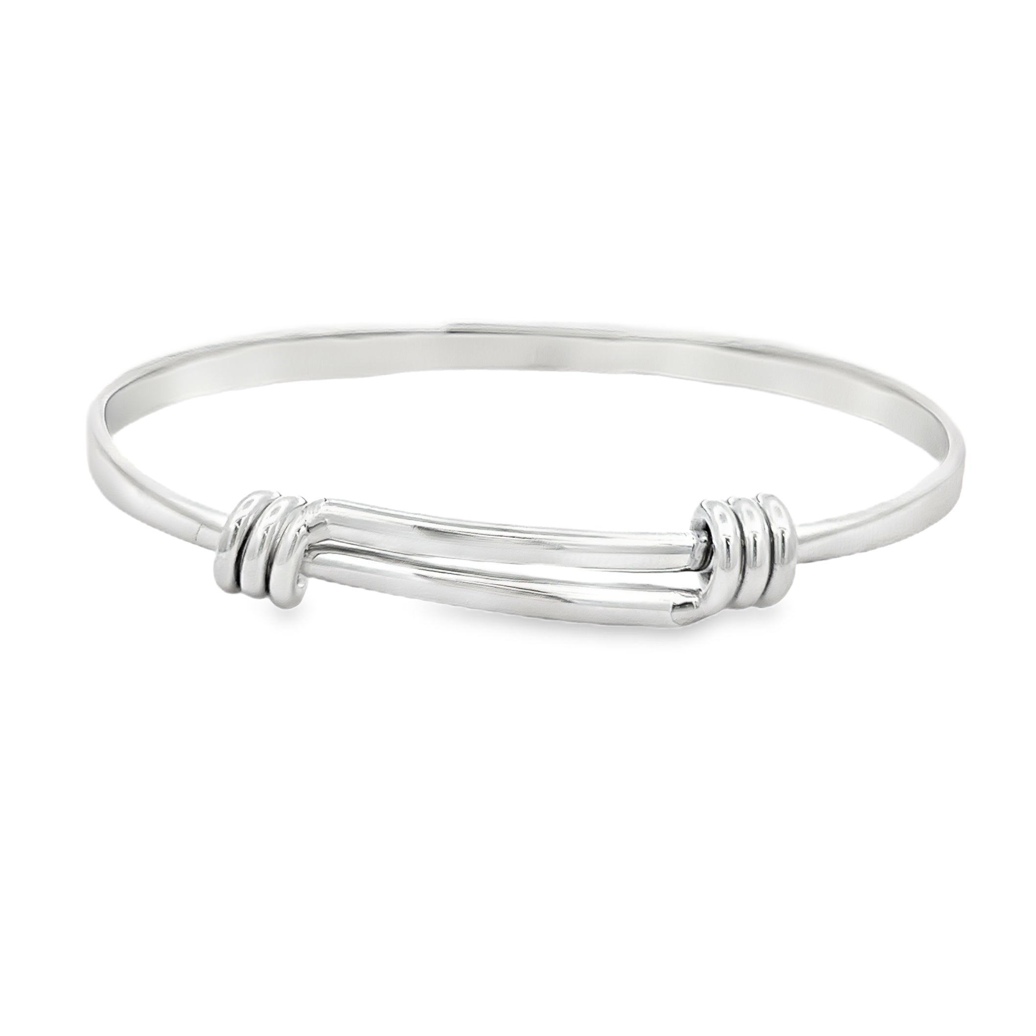 Sterling Silver Expanding Bangle