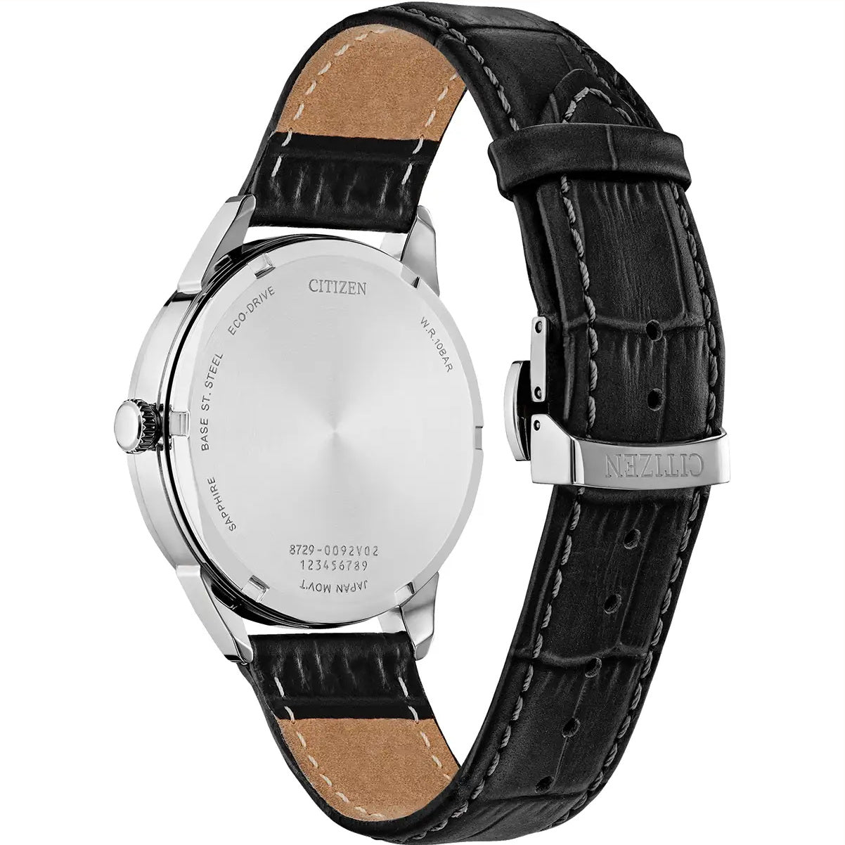 Citizen Mens Eco Drive Rolan Strap Watch BU2110-01A REAR