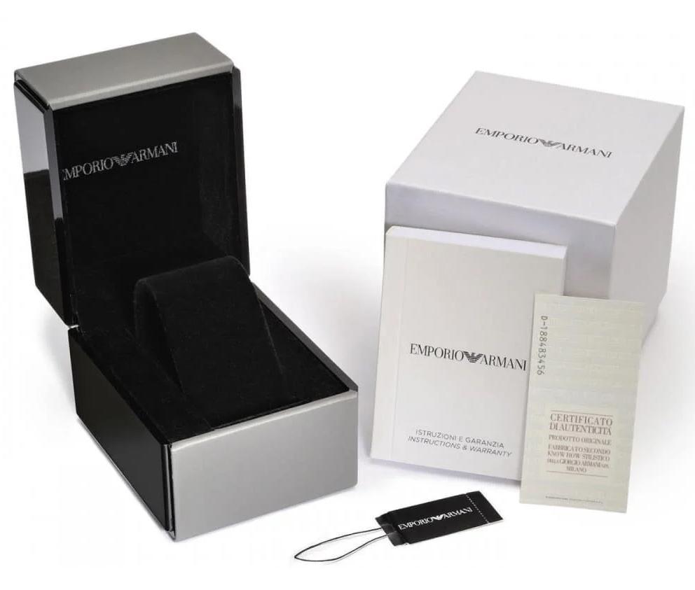 Emporio Armani Ar1635 Men S Blue Chronograph Watch