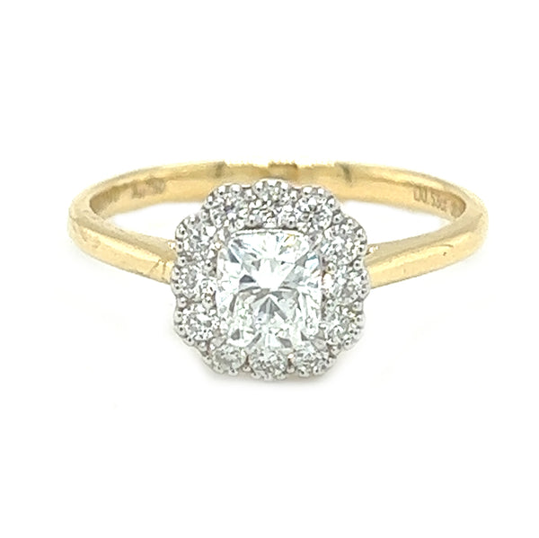 Colormond Aurora Lab Grown Diamond Ring 18ct Gold