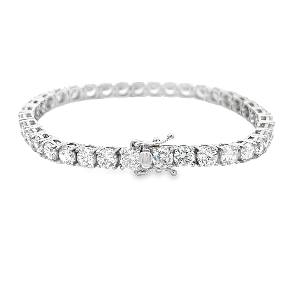 Sterling Silver 5mm CZ Tennis Bracelet