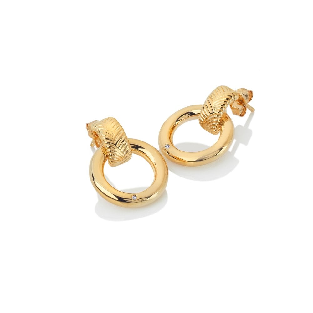 Hot Diamonds X Jac Jossa Spirit Earrings DE677 flat