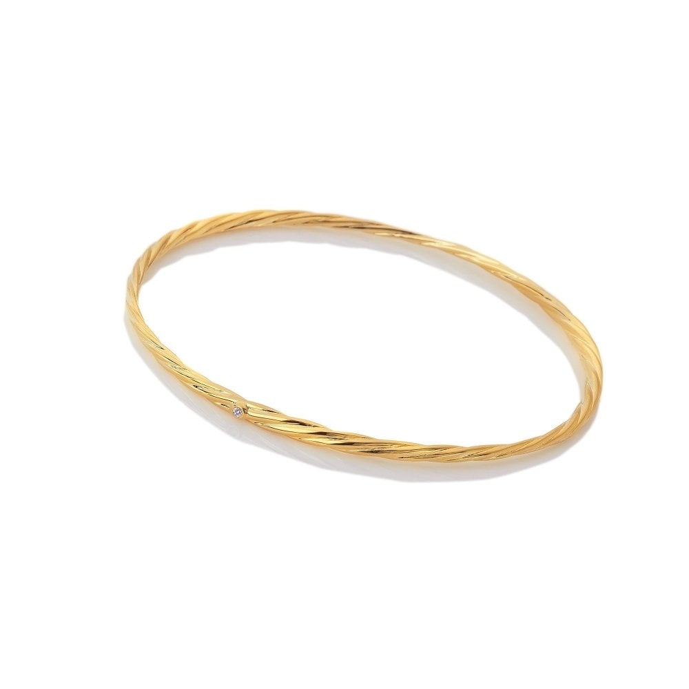 Hot Diamonds X Jac Jossa Entwine Bangle DL640