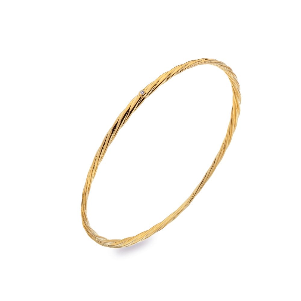 Hot Diamonds X Jac Jossa Entwine Bangle DL640