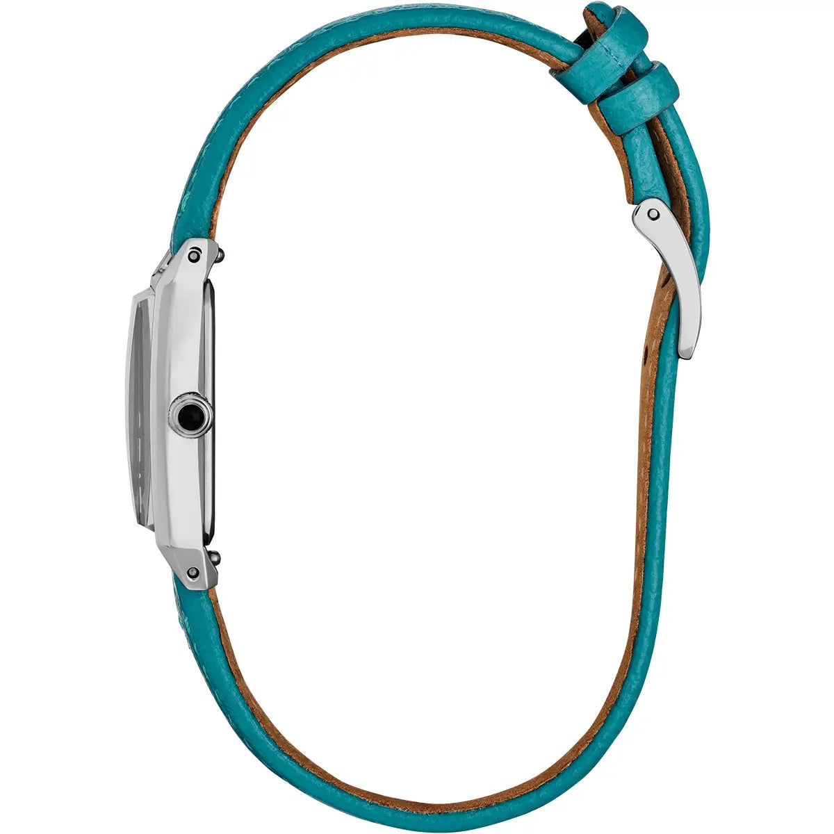 Citizen Eco Drive Ladies Fio Teal Leather Strap Watch EG71230-00A