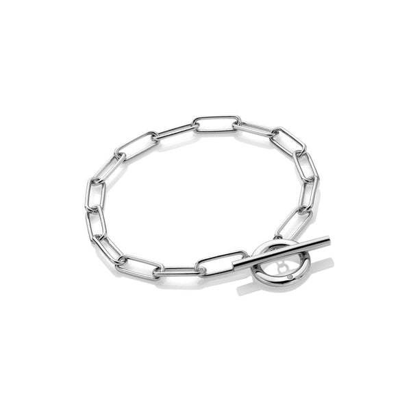 Hot Diamonds Linked T-Bar Bracelet DL653-2